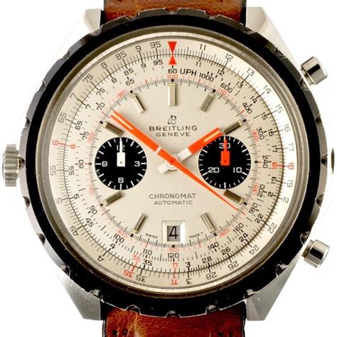 breitling 1808 white|1968 Breitling Chronomat 1808 115257/67 rare white dial.